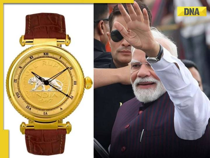 PM Modi's luxury Roman Bagh wristwatch is priced at Rs 60,000
