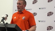 UTEP coach Scotty Walden scouts New Mexico State