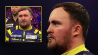 Seething Luke Littler makes X-rated comment moments into Grand Slam of Darts semi