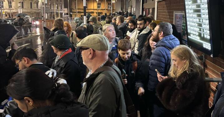 Train passengers describe 'absolute nightmare' as Storm Claudia floods tracks