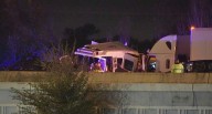 Four Houston firefighters injured in crash with 18