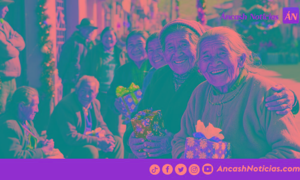 Huaraz: colectivo juvenil organiza campaña para adultos mayores en situación vulnerable