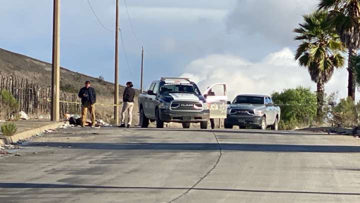 Encuentran a persona calcinada en vía pública de la colonia Palma Real