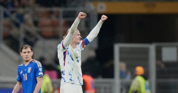 Haaland regresa a Noruega a una Copa del Mundo con bestiales golazos ante Italia