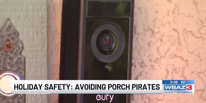 Holiday safety: Avoiding porch pirates