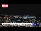 STUDY: Tampa, St. Pete among the 10 best US cities for veterans to live