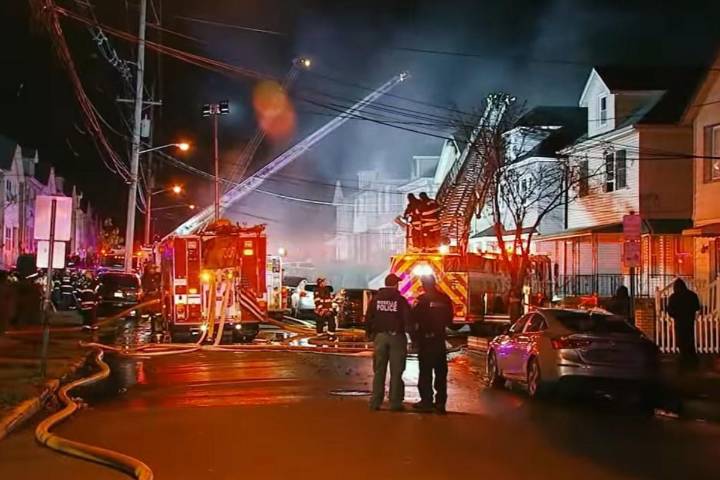 Roselle fire leaves 38 displaced from 3 homes