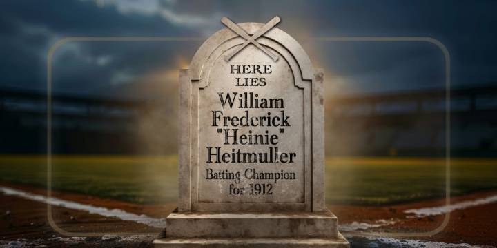 Heinie Heitmuller won batting title after death