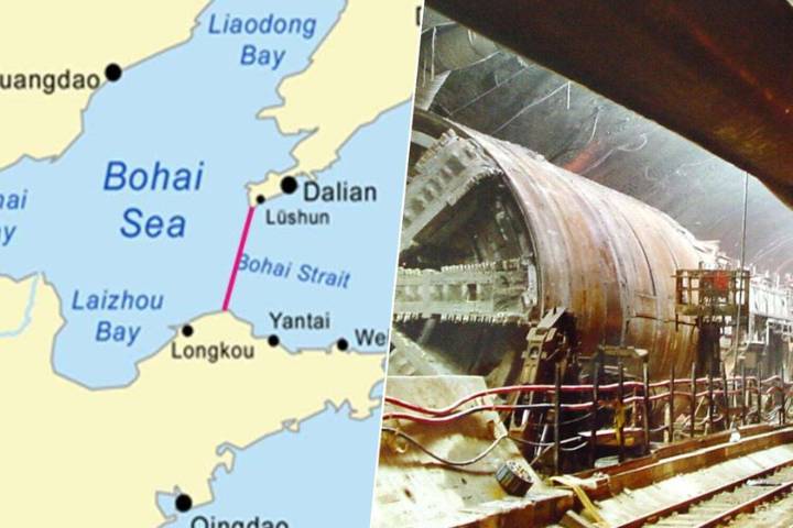 La nueva megaestructura de China es un coloso submarino: el túnel ferroviario más largo del mundo