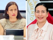 Milena Quiroga respalda a la senadora Guadalupe Chavira en informe