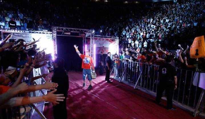El día que John Cena estuvo en Aguascalientes, así fue la función de WWE que muy pocos recuerdan