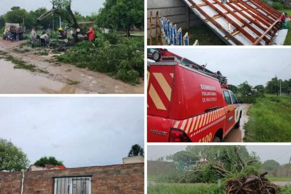 TEMPORAL! Riachuelo Corrientes sintió el paso del viento y el agua (IMÁGENES)