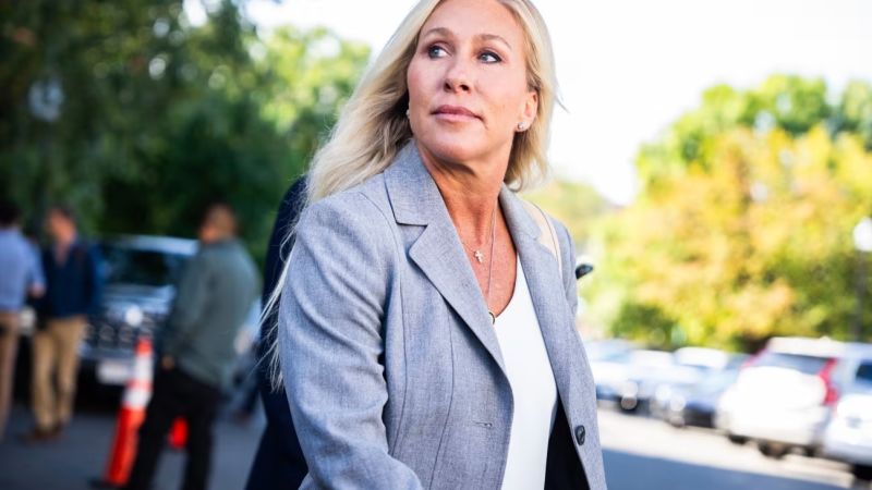 Lo que la revuelta política de Marjorie Taylor Greene podría decir sobre Trump