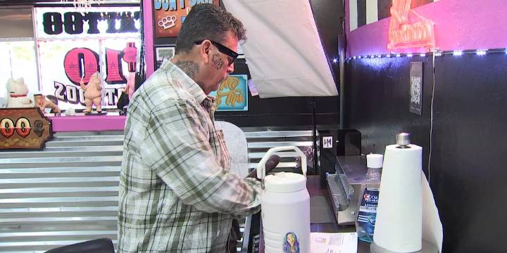 Las Vegas tattoo shop owner gives back to foster children through holiday drive