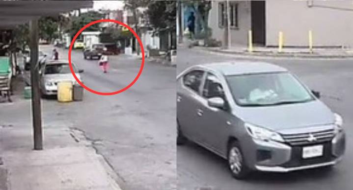 Conductor atropella a mujer de la tercera edad y huye del lugar en Monterrey (VIDEO)