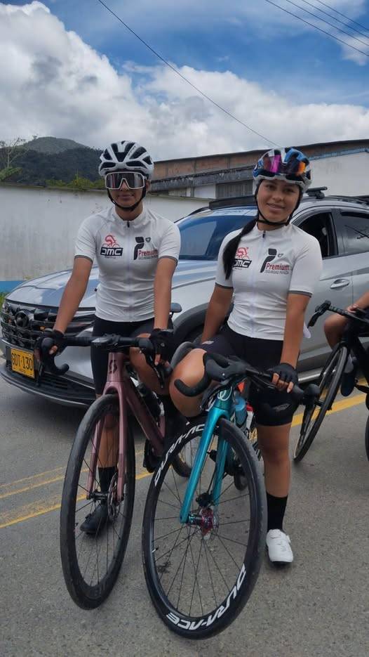Tatiana Madroñero y Caterine Naspiran, orgullo nariñense en la Vuelta al Putumayo