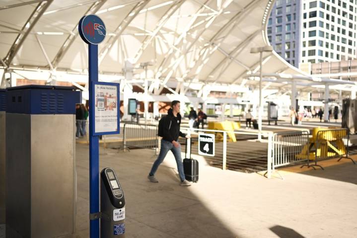 RTD bus and train riders can now pay by tapping their credit cards