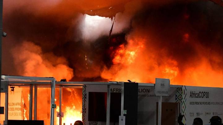 Fire at UN COP30 Climate Summit venue in Brazil injures 21