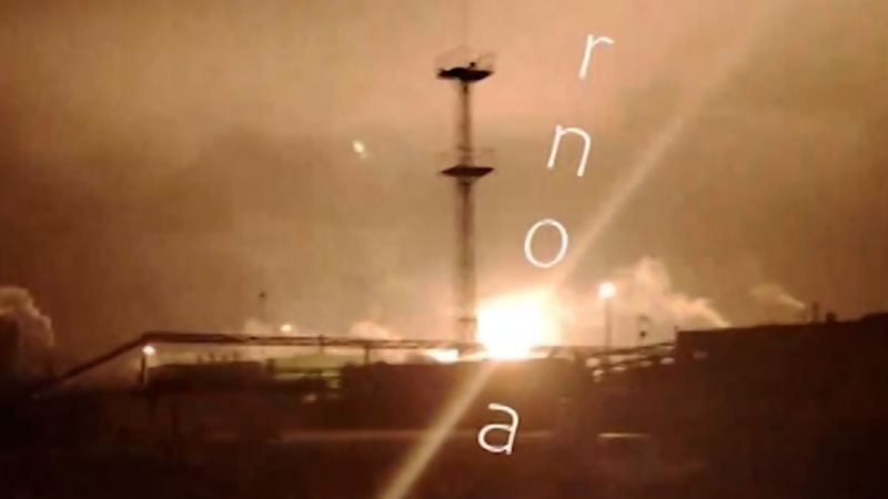 Ukraine strike Russian oil refinery