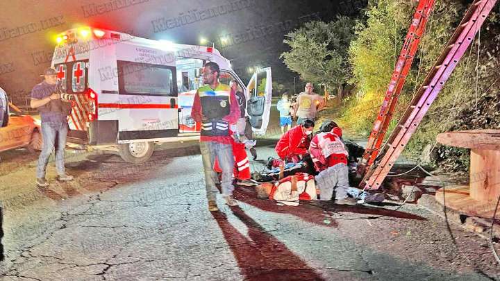 Instalaban fibra óptica cuando cayeron de una altura de más de seis metros