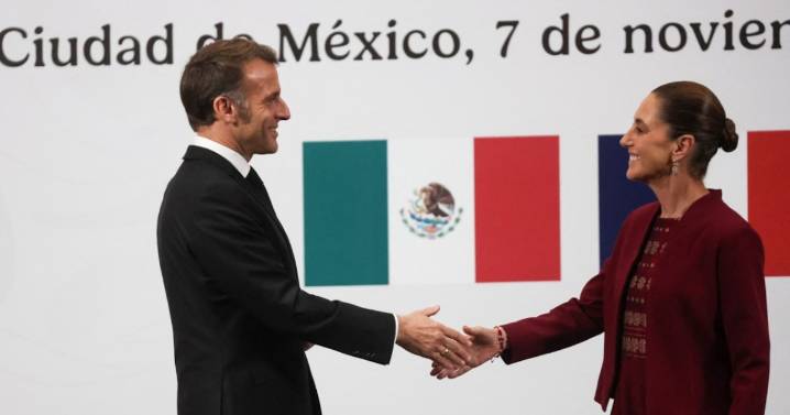 ‘Amistosa y fructífera’, reunión Sheinbaum - Macron, aseguran Gobiernos de Francia y México