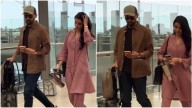 Samantha-Raj Nidimoru make appearance at Hyderabad airport
