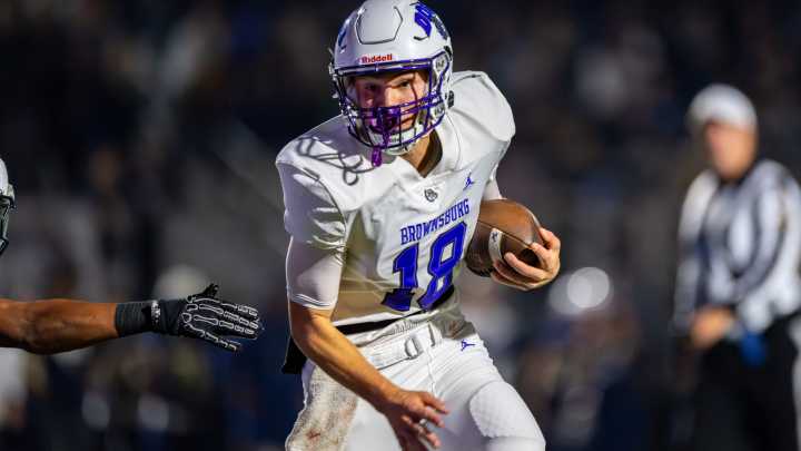 Brownsburg QB Oscar Frye on regional win over Decatur Central