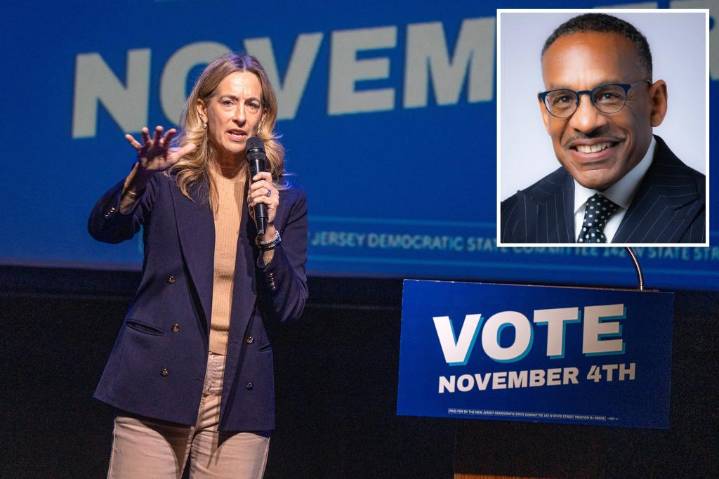 NJ Dem boss LeRoy Jones admits 'New Jersey is a battleground state' while stumping with Mikie Sherrill