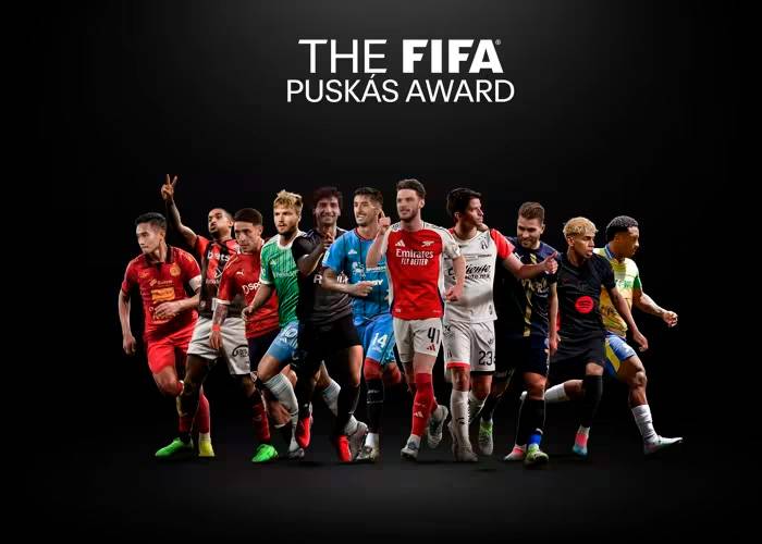 La lista de los nominados al Premio Puskas 2025