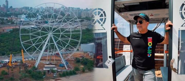 La 'Luna del Río' está totalmente armada y empieza el ensamble de las 44 cabinas