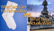 What Dads Get for Father's Day vs. What They Actually Want