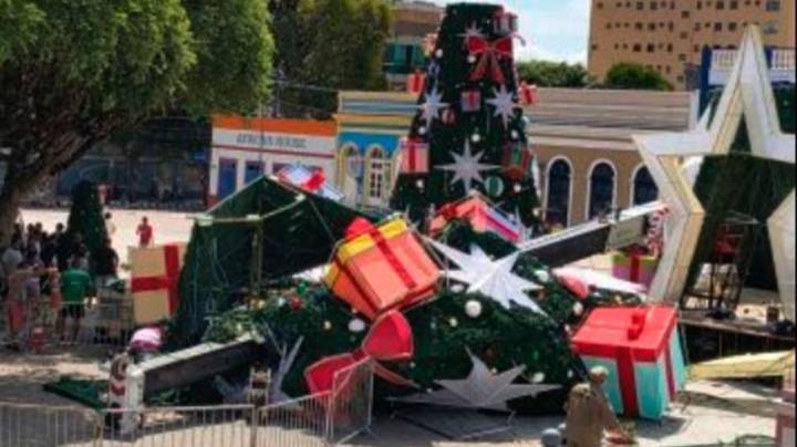 Brasil: un trabajador murió aplastado por una grúa mientras instalaban un árbol de Navidad