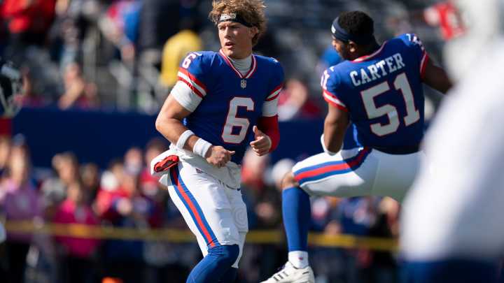 Jaxson Dart injury update with Giants QB in line to return Sunday in Detroit