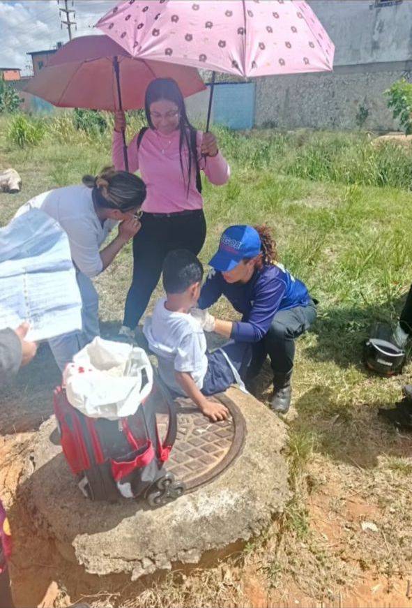 Menor de edad resultó herido en accidente en Unare