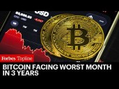 Bitcoin Facing Worst Month In 3 Years, ETFs Lose Record $3.7 Billion