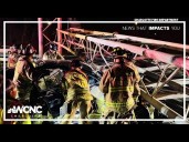 NCDOT: Drunk driver crashes into I-77 sign structure, causing it to collapse on car