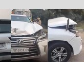 SUV of Rajinder Gupta’s Son Abhishek Gupta Met with an Accident Near Rajpura [ FULL VIEW ]