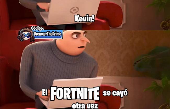 Servidores de Fortnite se caen y usuarios estallan en redes con épicos memes