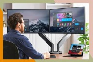 HUANUO DS7 Dual Monitor Arm deal for Black Friday