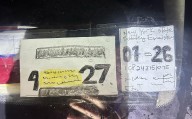 NY driver busted with fake registration, inspection stickers written in crayon