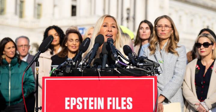 What Marjorie Taylor Greene’s feud with Trump is really about