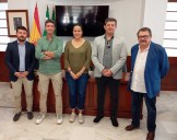 Encuentro entre la APD Cádiz, el Ayuntamiento de Benalup y la Mancomunidad de Municipios de La Janda