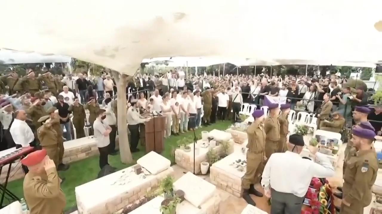 Thousands of Israelis attend funeral of soldier whose remains were held in Gaza for 11 years