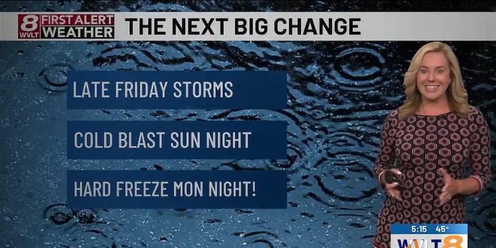 Weather whiplash brings storms and tumbling temperatures