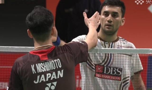 Lakshya Sen Loses to Nishimoto in Japan Masters Semifinal
