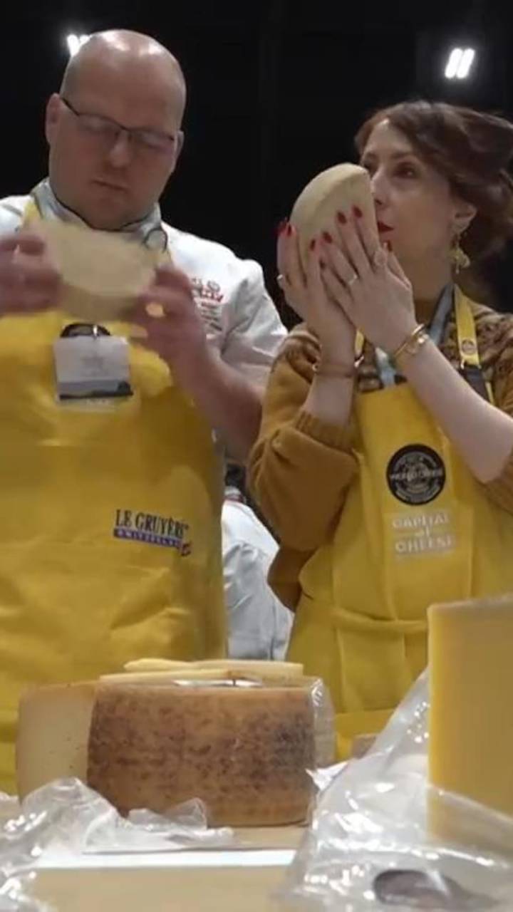 Hold your nose: thousands of dairy delicacies do battle at World Cheese Awards in Switzerland