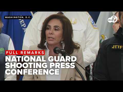 FULL: Federal officials update on National Guard shooting in DC