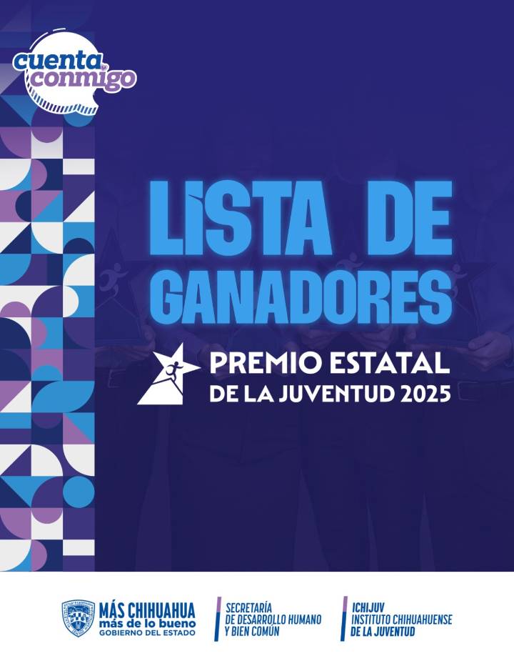 Anuncia Ichijuv resultados del Premio Estatal de la Juventud 2025