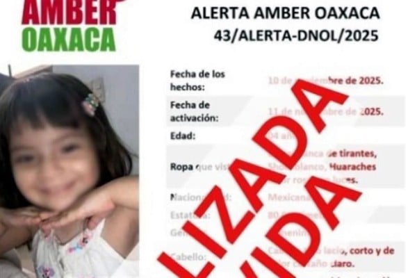 Hallan muerta a niña desaparecida tras ataque