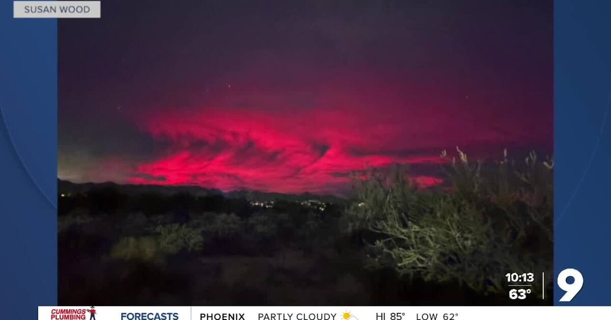 This is where and when you can see the northern lights in southern Arizona